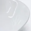 White porcelain bowls, simple household ceramic tableware, serving rice bowls, soup bowls, large bowls Application Scenario